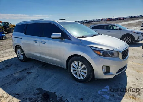 2016 Kia Sedona Ex from USA, damaged, VIN KNDMC5C19G6157737